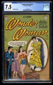 Wonder Woman #38 CGC VF- 7.5 Off White to White