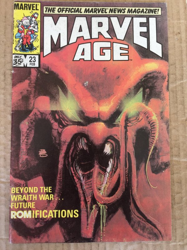 Marvel Age #23 (1985)