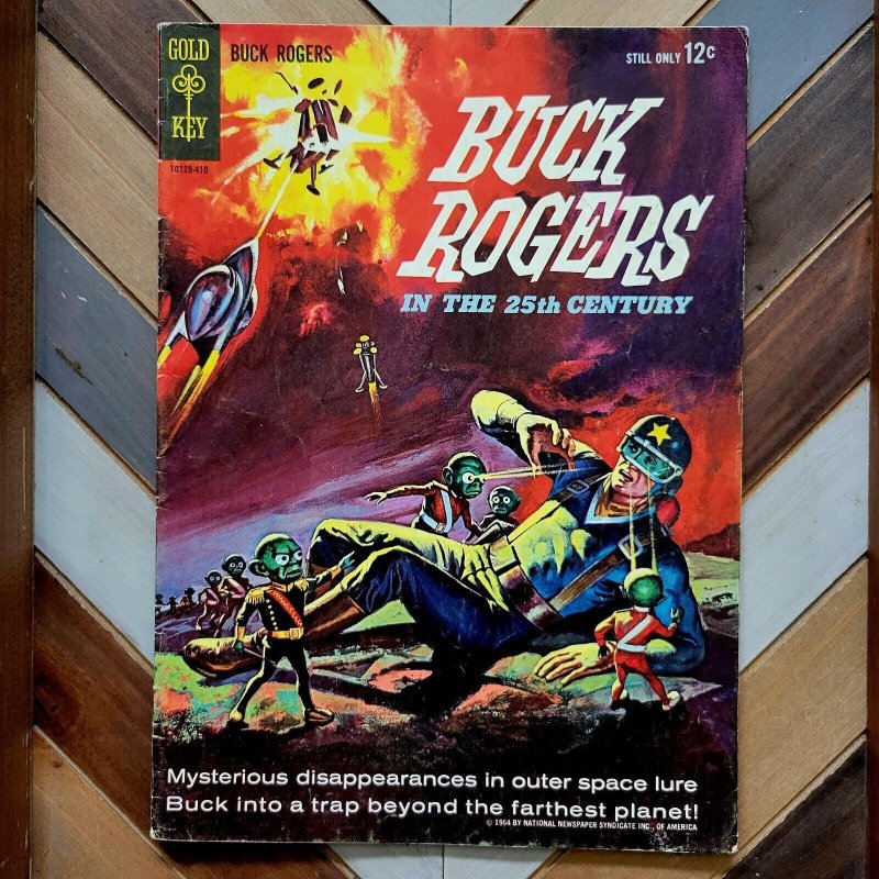 Buck Rogers #1 VG/FN 5.0 (Western 1964) KEY 1st Silver Age App! Painted Cover