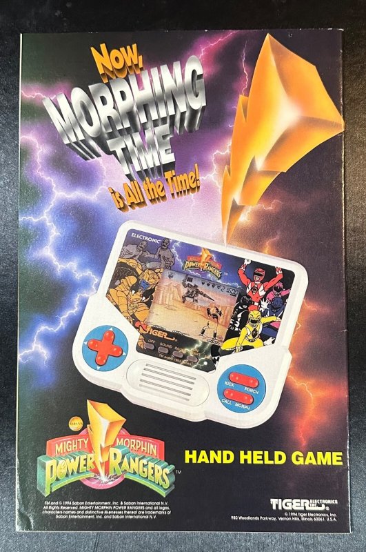 (1994) Hamilton Comics Mighty Morphin Power Rangers #1 2nd Print! RARE! MMPR!