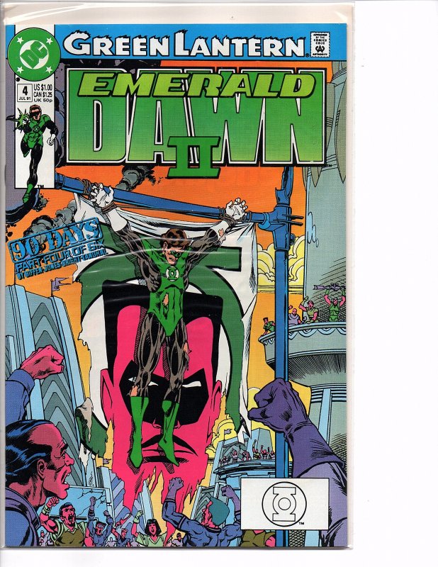 DC Comics Green Lantern EMERALD DAWN II  #4 Keith Giffen (story); Gerard Jones