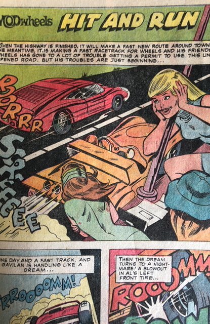 Mod Wheels #1 (1971)vroom…. Not hot but Mod Wheels,C all my wheels!