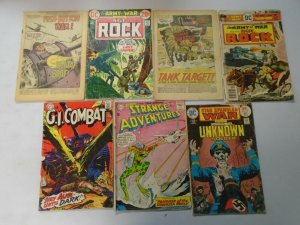 Silver + Bronze age DC War comics reader lot 47 different issues