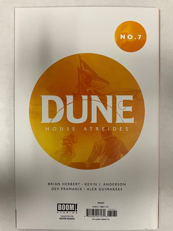 Dune: House Atreides #7 Cover C (2021)