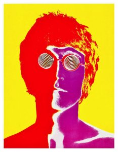 The Beatles 4 Psychedelic Posters