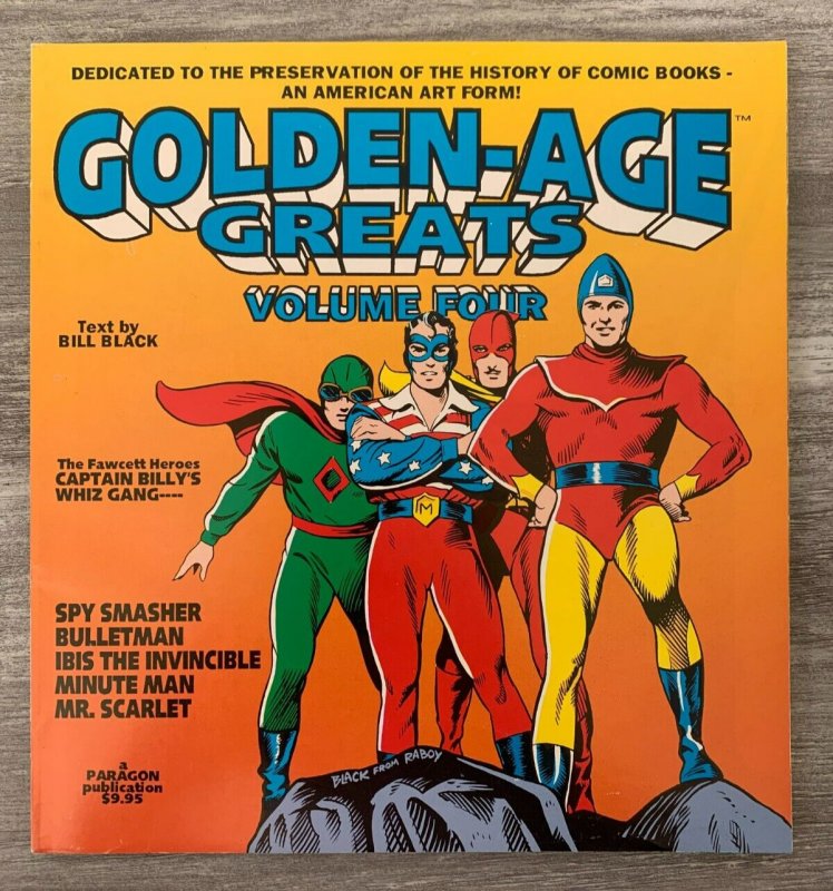 1995 GOLDEN-AGE GREATS Fawcett Heroes Volume 4 SC FVF 7.0 Paragon