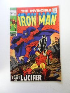 Iron Man #20 (1969) VG/FN condition moisture damage