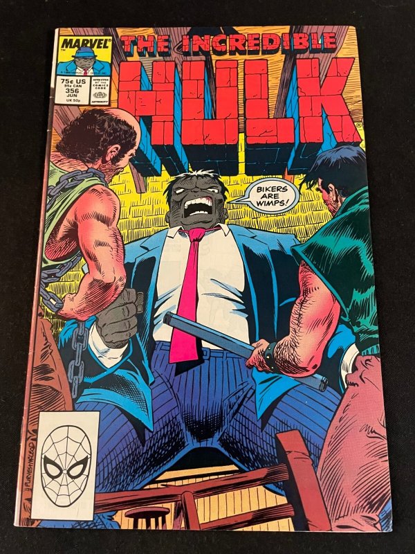 THE INCREDIBLE HULK #355, 356, 357, 358