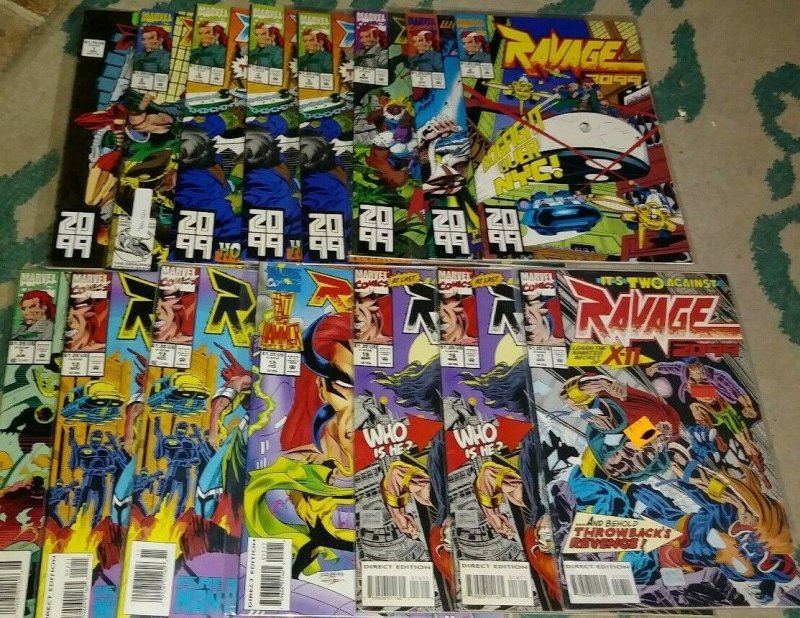 RAVAGE 2099  # 1 2 3 4 5 6 7 12 15 16 17+ 1996 marvel   