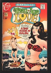 Teen-Age Love #78 1971-Jonnie Love appears-Love triangles-Malibu Beach swimsu...