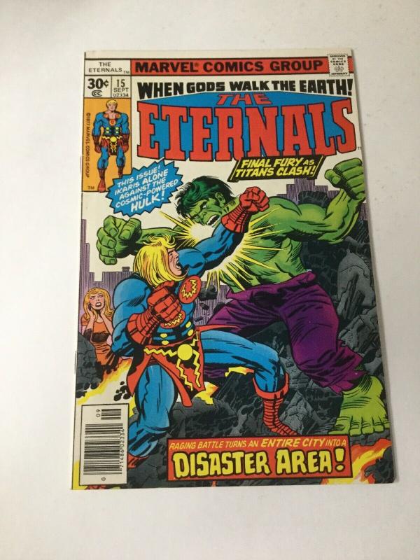 Eternals 15 Vf Very Fine 8.0 Marvel Comics 