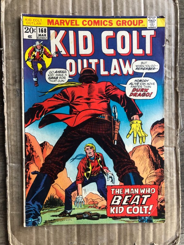 Kid Colt Outlaw #168 (1973)