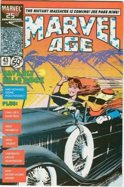 Marvel Age #43, VF (Stock photo)