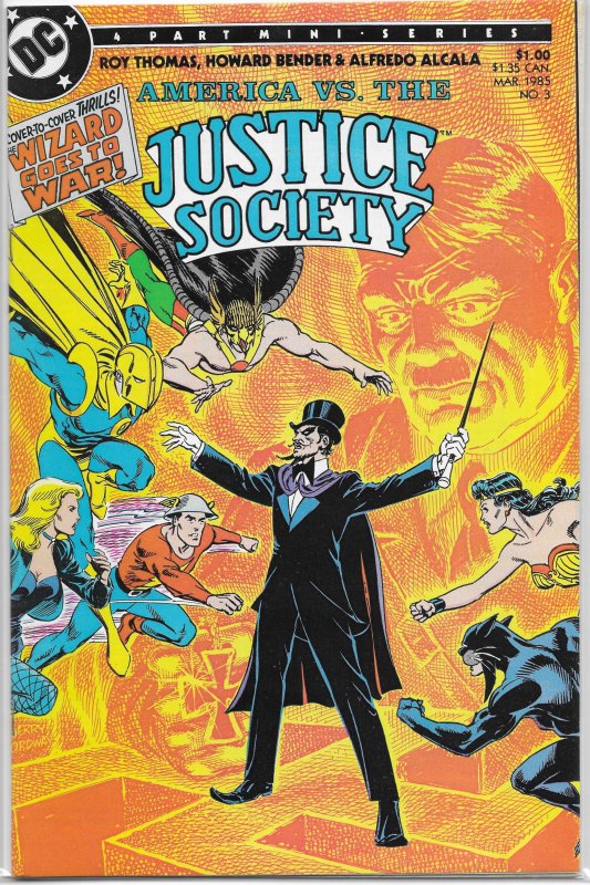 America vs. the Justice Society (1985) #3 of 4 FN JSA, Doctor Fate, Thomas