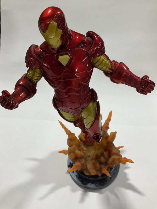 Invincible Iron Man Printed Statue Light wear original Box Bowen Designs Marvel 