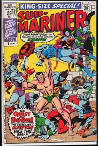 Sub-Mariner Annual #1 (1971) Namor the Sub-Mariner