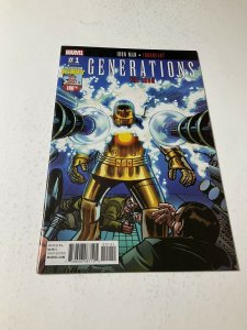 Generations Iron Man Ironheart 1 Kirby Variant Nm Near Mint Marvel Comics