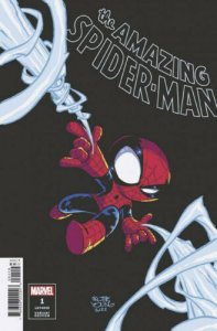 Amazing Spider-Man #1 Skottie Young Variant Marvel Comics 2022 