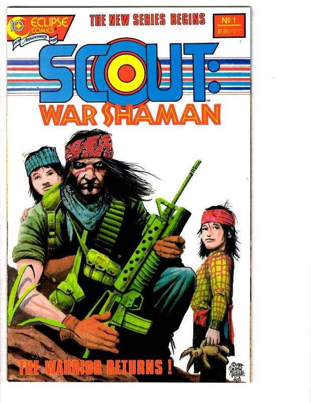 5 Scout: The Shaman Eclipse Comic Books # 1 2 3 4 5 Timothy Truman WM4
