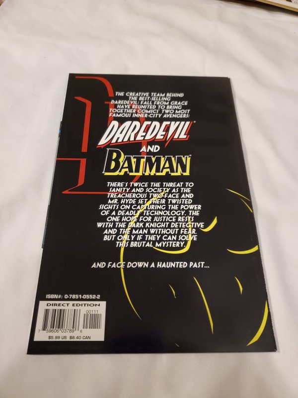 Daredevil Batman NM  DC/Marvel team-up