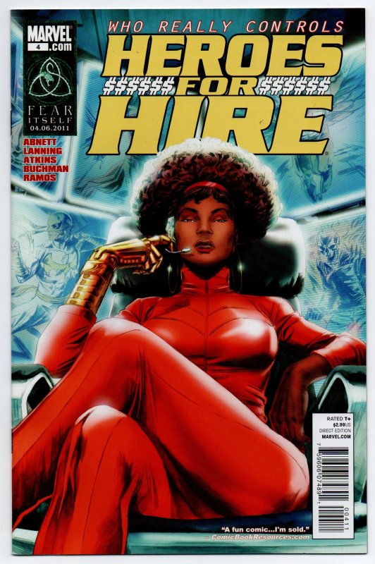 Heroes for Hire #4A, VF/NM (Feat: Falcon, Paladin, Misty Knight and Iron Fist!)