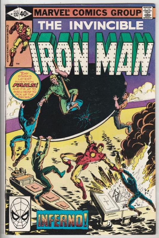 Iron Man #137 (Jul-80) NM/NM- High-Grade Iron Man