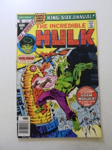 The Incredible Hulk Annual #6 (1977) FN/VF condition