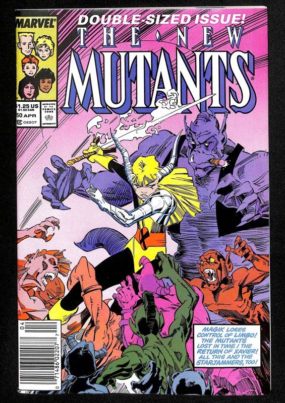 The New Mutants #50 (1987) | Comic Books - Copper Age, Marvel ...