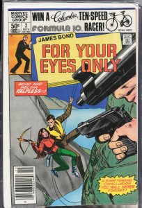 James Bond For Your Eyes Only #2 (1981) James Bond