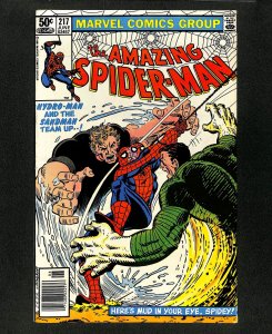 Amazing Spider-Man #217 Hydro-Man Sandman Team-Up!