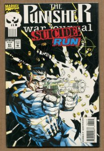 Punisher War Journal #61 - Signed By Dixon & Kwapsz! - 1993 (Grade 9.2) 