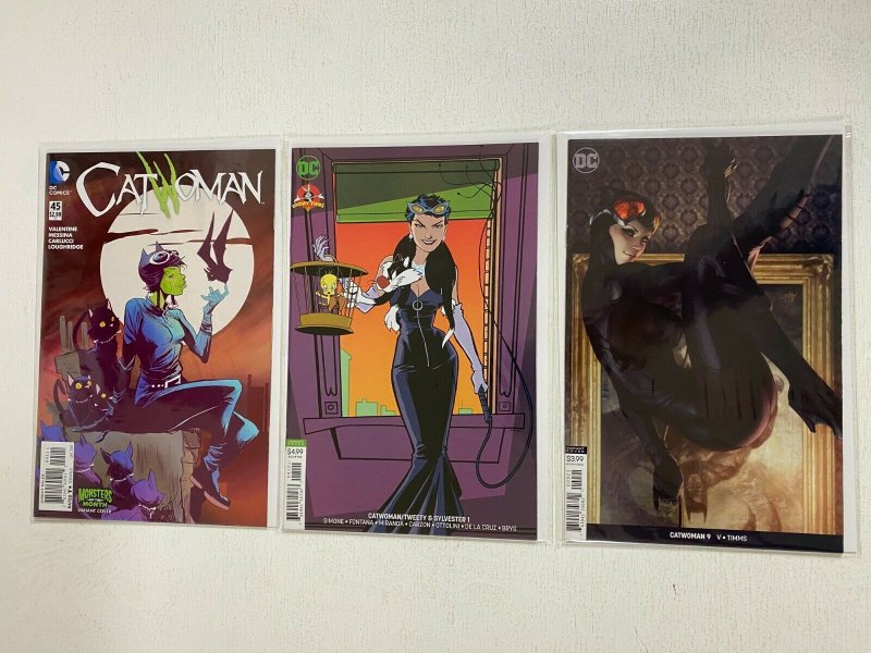 Catwoman Variant Comic Lot 11 Diff 8.0 VF 