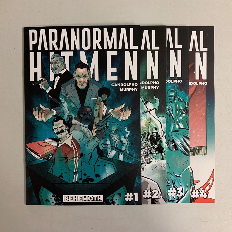 Paranormal Hitmen #1-4 Set (Behemoth 2021) 1 2 3 4 Brett Murphy (8.5+)  