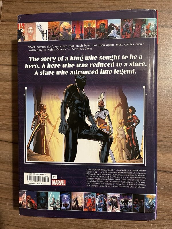 Black Panther Hardcover Omnibus Marvel Comics (2022) Ta-Nehisi Coates 1st Print