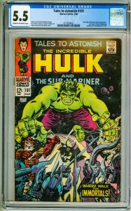 Tales to Astonish #101 (1968) CGC 5.5! Cream to OW Pages