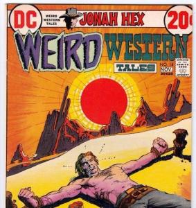 Weird Western Tales 14 strict  NM/NM- 9.2 High-Grade Jonah Hex Wythville Certif.