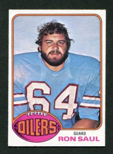 1976 Topps Ron Saul #208 NM-MT Houston Oilers