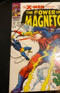 The X-Men #43 (1968)vs Magneto