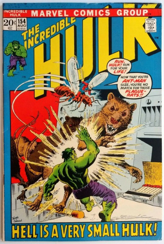 Incredible Hulk #154