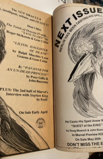 Marvel Preview #21 (1980) Moonknight story line no surrender