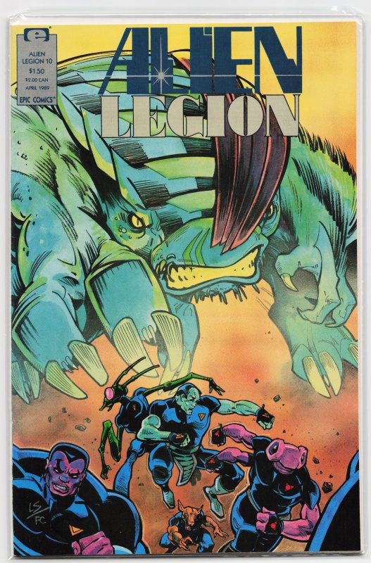 Alien Legion #10 (1989) Alien Legion