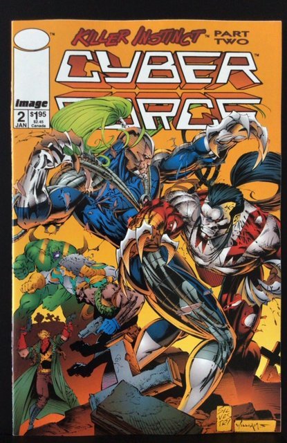 Cyber Force #2 (1994) ungraded