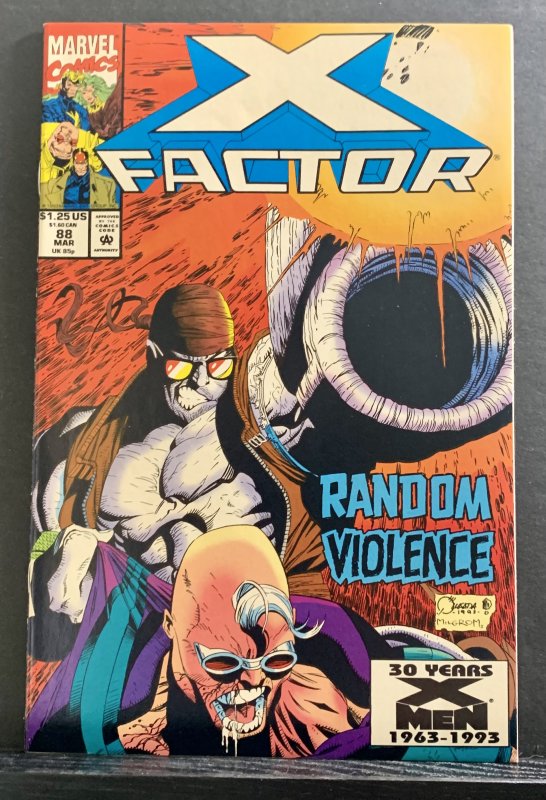 X-Factor #88 (1993) Joe Quesada / Al Milgrom Cover 1st Appearance Random