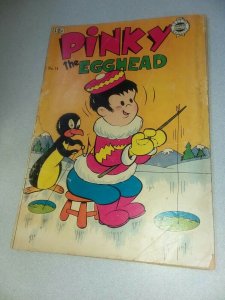 Pinky the Egghead #14 IW 1963 Super Comics silver age cartoon strip noodnik repr