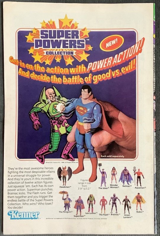 Super Powers Mini-Series #2 (1985, DC) VF+