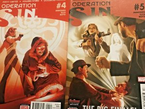 OPERATION SIN#1-5 VF/NM LOT 2014 MARVEL COMICS 