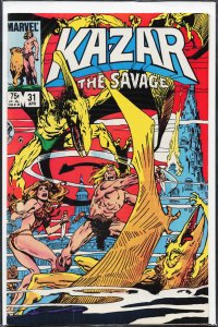 Ka-Zar the Savage #31 (1984) Ka-Zar