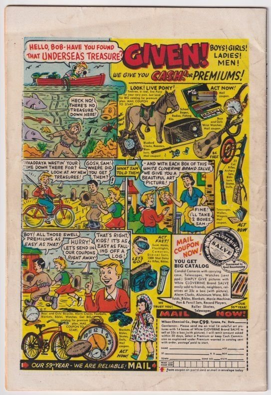 Space Adventures #13 (1954) Blue Beetle!