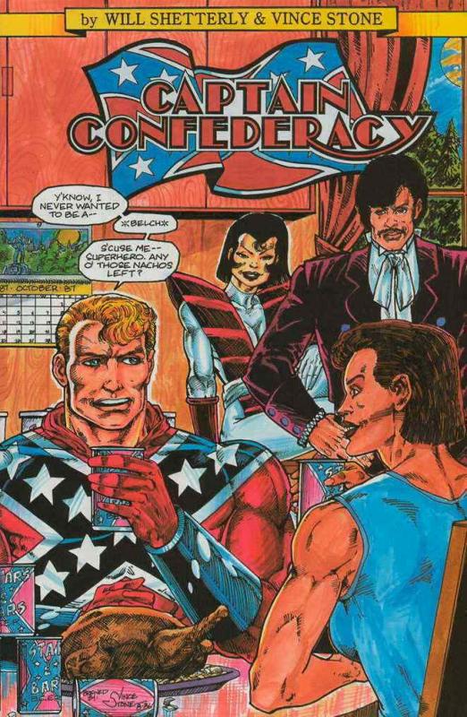 Captain Confederacy (Steeldragon) #3 VF/NM; Steeldragon | save on shipping - det