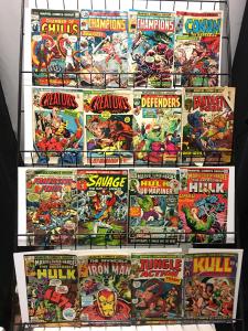 Marvel Bronze Age Reader's Lot of 63Diff Spider-Man F4 Kull SciFi Eclectic!